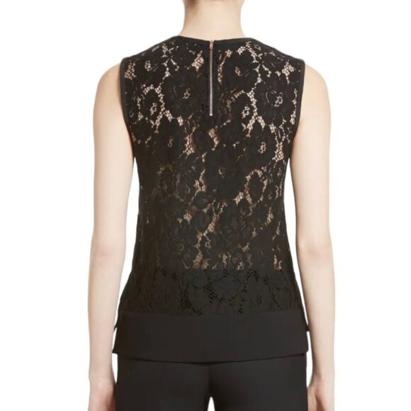 Ted Baker Sasica Lace Back Shell Blouse - Picture 2 of 8